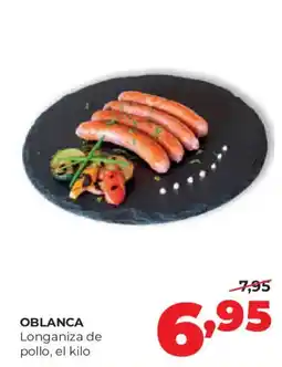 Alimerka Oblanca longaniza de pollo oferta