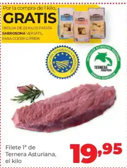 Alimerka Ternera Asturiana filete 1ª oferta