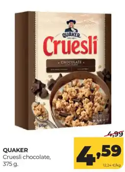 Alimerka Quaker cruesli chocolate oferta