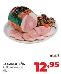 Alimerka La Carloteña pollo relleno oferta