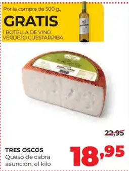 Alimerka Tres Oscos Queso de cabra asunción oferta