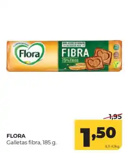 Alimerka Flora galletas fibra oferta
