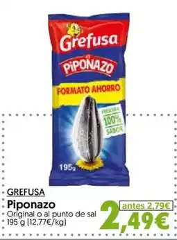 Hiper Usera Grefusa Piponazo oferta