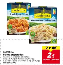 Hiper Usera Carretilla platos preparados oferta