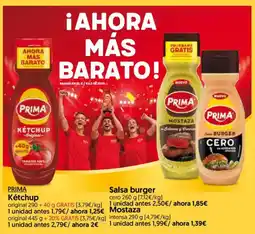 Hiper Usera Prima ketchup oferta