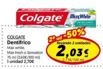 Colgate dentífrico