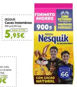 Hiper Usera Nesquik cacao instantáneo oferta
