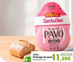 Hiper Usera Argal pechuga de pavo oferta