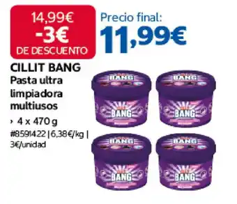 Cillit Bang pasta ultra limpiadora multiusos