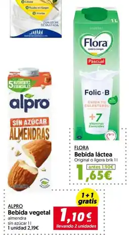 Hiper Usera Flora bebida láctea oferta