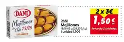 Hiper Usera DANI mejillones de chile 13/18 oferta
