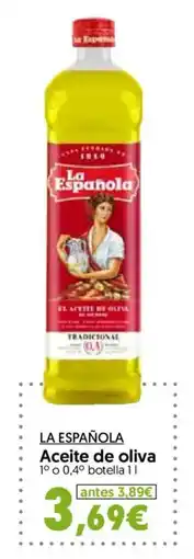 Hiper Usera La Española Aceite de oliva oferta