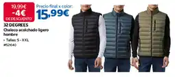 Costco 32 degrees chaleco acolchado ligero hombre oferta