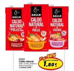 Hiper Usera Gallo caldo natural oferta