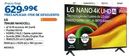 Costco lg 75nu85 nanocell oferta