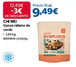 Costco Chi Mei gyoza relleno de cerdo oferta