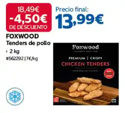 Costco Foxwood tenders de pollo oferta