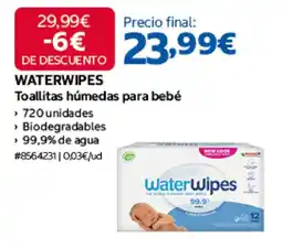 Costco Waterwipes toallitas húmedas para bebé oferta