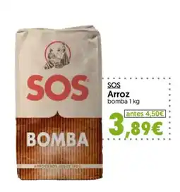 Hiper Usera SOS arroz bomba oferta