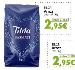Hiper Usera Tilda arroz basmati oferta