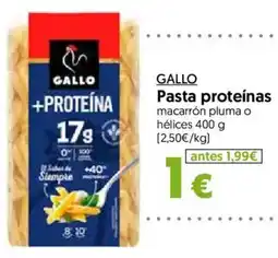 Hiper Usera Gallo pasta proteínas oferta