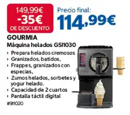 Costco Gourmia máquina helados gsi1030 oferta