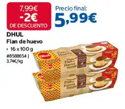 Costco Dhul flan de huevo oferta