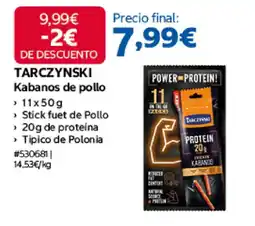 Costco Tarczynski kabanos de pollo oferta