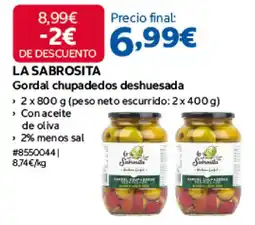 Costco La Sabrosita gordal chupadedos deshuesada oferta