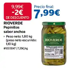 Costco Rioverde pepinillos sabor anchoa oferta