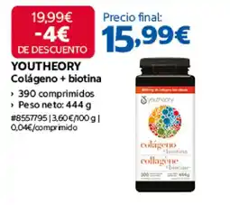 Costco Youtheory colágeno + biotina oferta