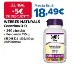 Costco webber naturals coenzima q10 oferta