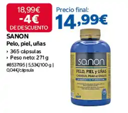 Costco Sanon pelo, piel, uñas oferta