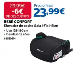 Costco Bebé Confort Elevador de coche Gaia i-Fix i-Size oferta