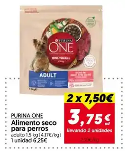 Hiper Usera Purina One Alimento seco para perros adulto oferta