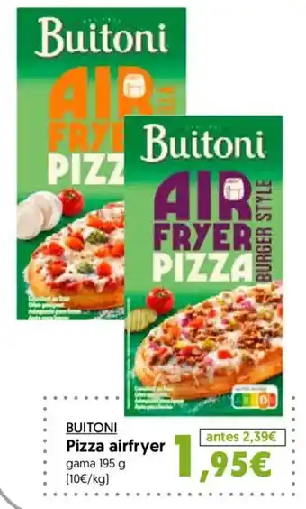 Buitoni pizza airfryer