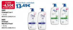 Costco H&S champú 2 en 1 oferta