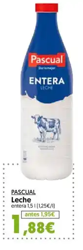 Hiper Usera Pascual Leche entera oferta