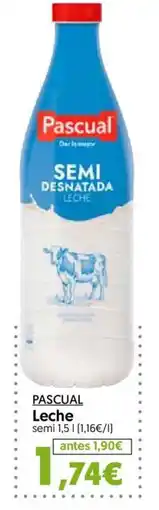 Hiper Usera Pascual Leche semi oferta