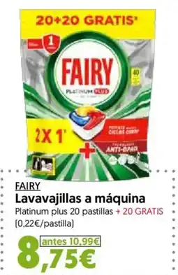 Hiper Usera Fairy lavavajillas a máquina oferta