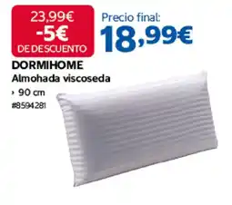 Costco Dormihome almohada viscoseda oferta