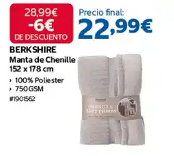 Costco Berkshire manta de chenille oferta