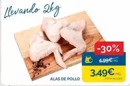 Supermercados La Despensa Alas de pollo oferta