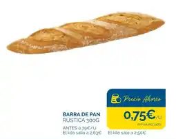 Supermercados La Despensa Barra de pan rústica oferta