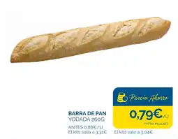Supermercados La Despensa Barra de pan yodada oferta