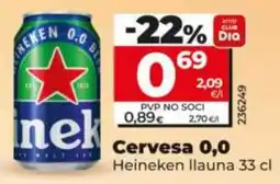 Maxi Dia Heineken cervesa 0,0 oferta
