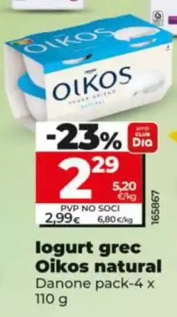 Maxi Dia Oikos natural oferta