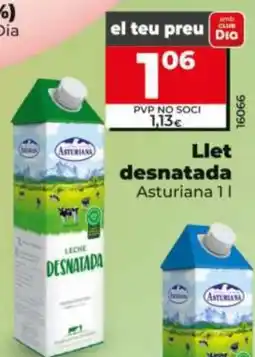 Maxi Dia Asturiana llet desnatada oferta