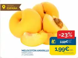 Cash Ecofamilia Melocotón Amarillo oferta