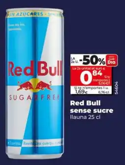 Maxi Dia Red Bull sense sucre oferta